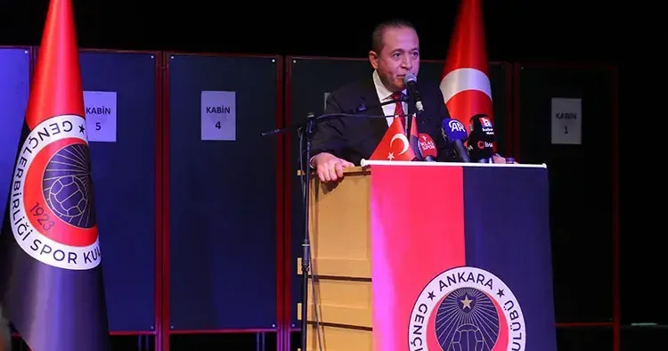 Gençlerbirliği nde Osman Sungur yeniden başkan seçildi!