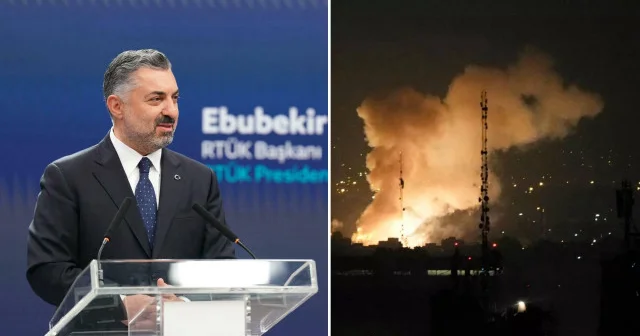 RTÜK Başkanı Şahin den İsrail İran saldırılarıyla ilgili uyarı Aktüel Haberleri