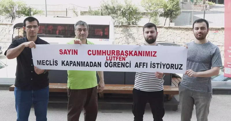 Üniversiteye dönmek için af talebinde bulundular
