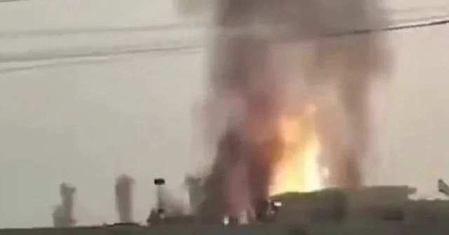 İsrail İran’daki en büyük doğal gaz sahasını vurdu VİDEO İZLE