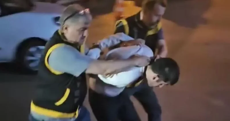 Markette dehşet saçtı, 2 saat sonra ormanda yakalandı