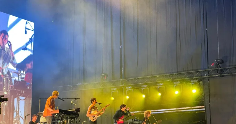 Avustralyalı müzik grubu Parcels, İstanbul da müzikseverlerle buluştu