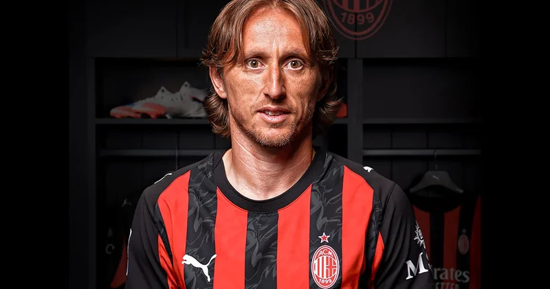 Luka Modric, Milan a imzayı attı