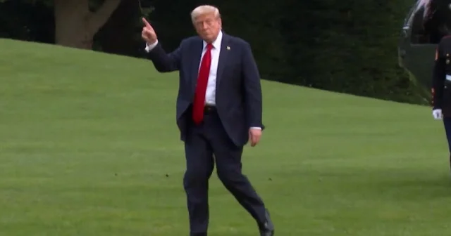 FIFA Kulüpler Dünya Kupası finalini izleyen Trump Beyaz Saray’a geri döndü VİDEO İZLE