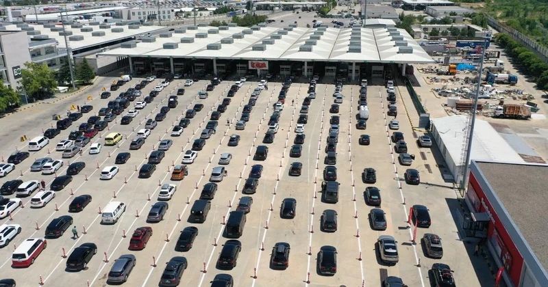 Kapıkule de yolcu rekoru