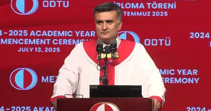 ODTÜ de mezuniyet töreni düzenlendi