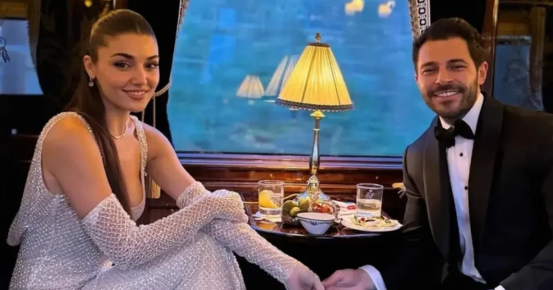 Hakan Sabancı nın paylaştığı karede Hande Erçel in doğallığı öne çıktı