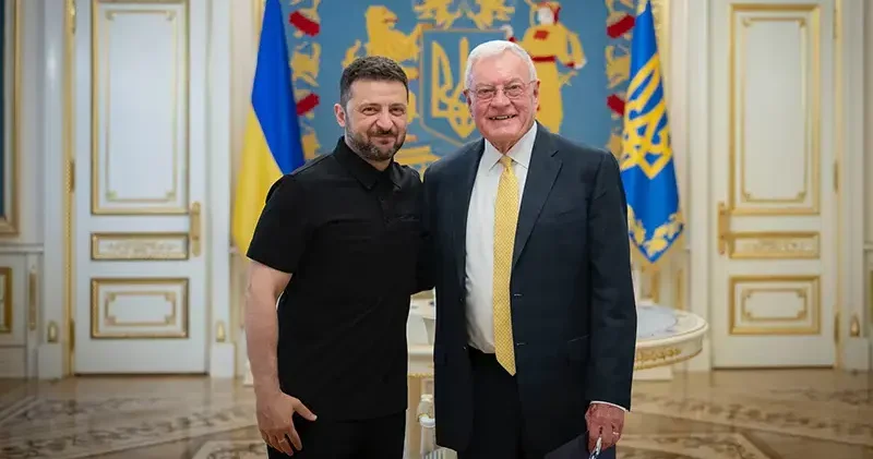 Zelenskiy, Trump ın temsilcisi Kellogg ile bir araya geldi