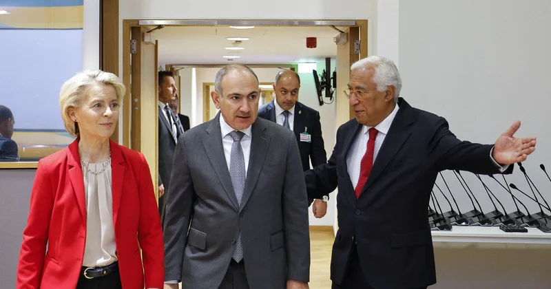 Brüksel de zirve sonrası Paşinyan, António Costa ve Ursula von der Leyen den ortak açıklama Agos