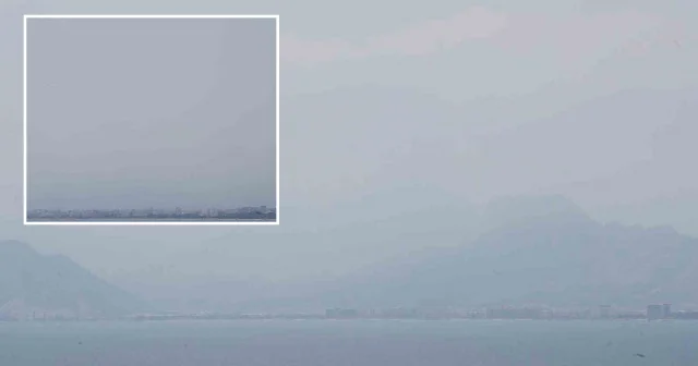 Antalya nın simgesi Beydağları nem bulutu arasında kayboldu Antalya Haberleri