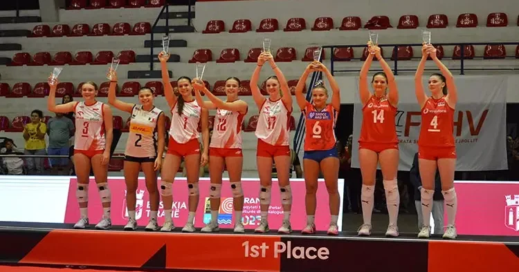 16 Yaş Altı Kız Milli Takımı, Avrupa ikincisi!
