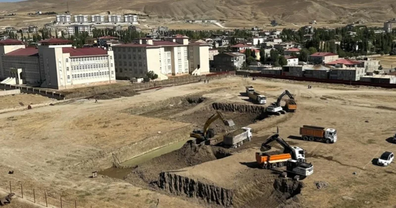 Van da şehir hastanesi için çalışmalar başladı