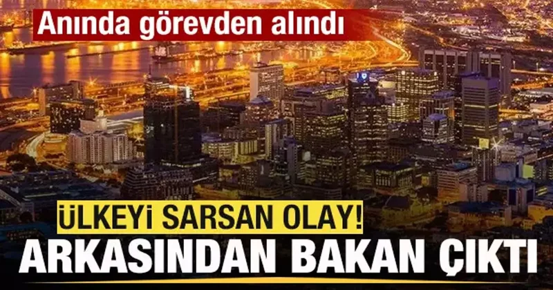Ülkeyi sarsan olay! Arkasından bakan çıktı! Anında görevden alındı