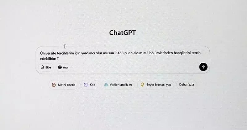 Yapay zeka ile tercih yapan öğrencilere dijital kimliğinizi ifşa etmeyin uyarısı