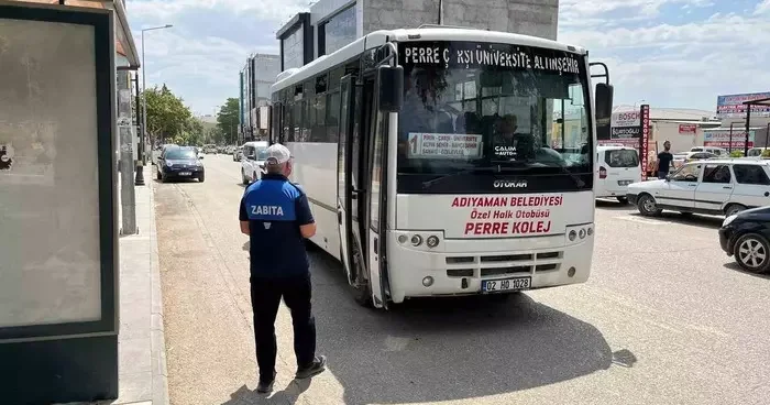 Toplu taşıma araçlarına sıkı denetim