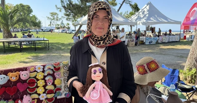 Yeğenine hediye vermek için başladığı Japon el işi sanatı gelir kapısı oldu Samsun Haberleri