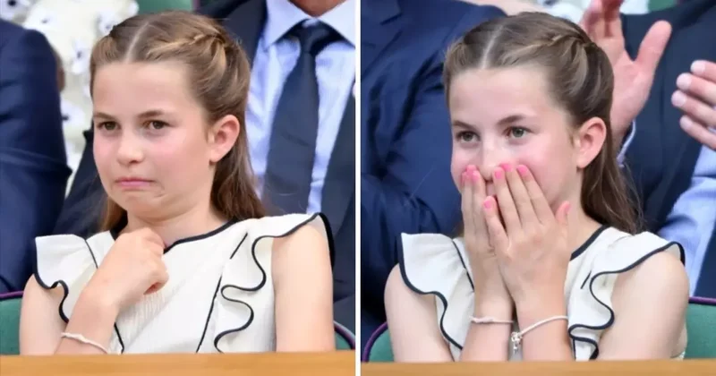 Prenses Charlotte Wimbledon finalinde sempatik hareketleri ile herkesi büyüledi