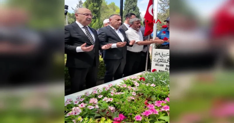 15 Temmuz da şehit olan ikiz polis memurları anıldı: Ne mutlu bana ki 2 evladı şehit vermişim