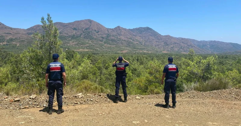 Datça da ormanlık alana izinsiz giren 3 kişiye idari işlem uygulandı