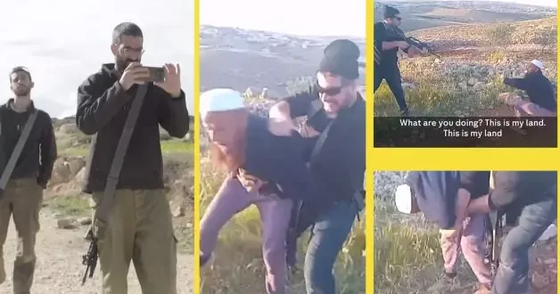 İngiliz medyası o an kayıttaydı... İsrailli yerleşimciler kameralar önünde kurşunladı