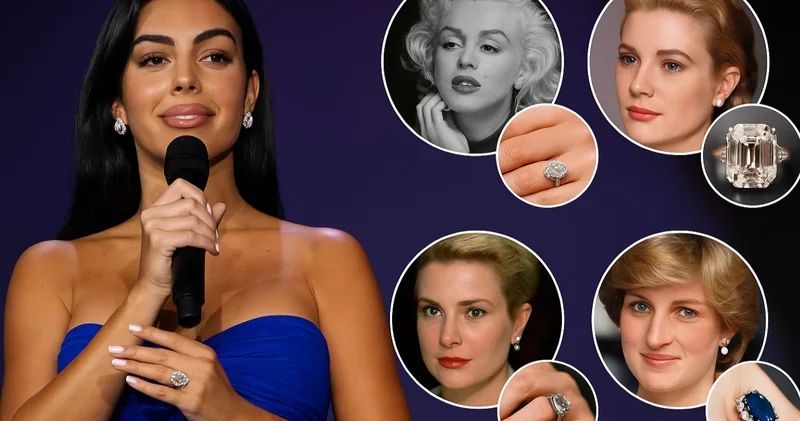 Marilyn Monroe’dan Diana’ya: Georgina Rodríguez, ikonik mücevherlere sahip kadınlar listesine girdi