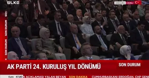 AK Parti nin yıl dönümünde dikkat çeken anlar