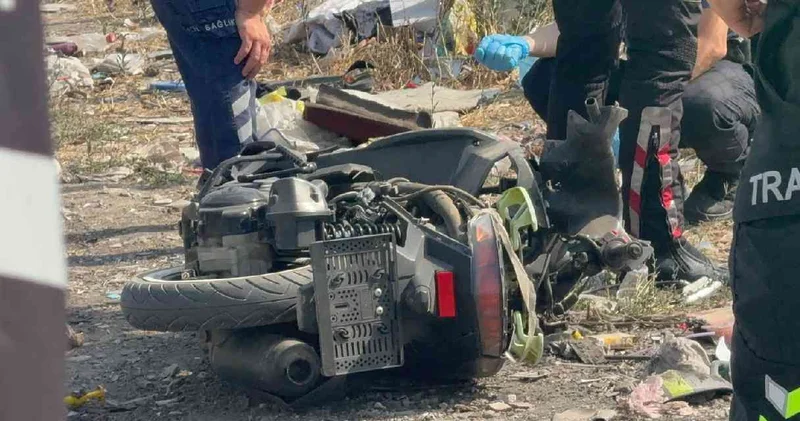 Sakarya da feci kaza: Motosiklet sürücüsü can verdi
