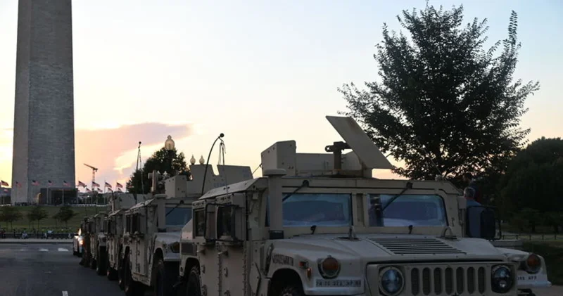 Ulusal Muhafızların Washington da konuşlanması hafta sonuna kadar tamamlanacak Dış Haberler