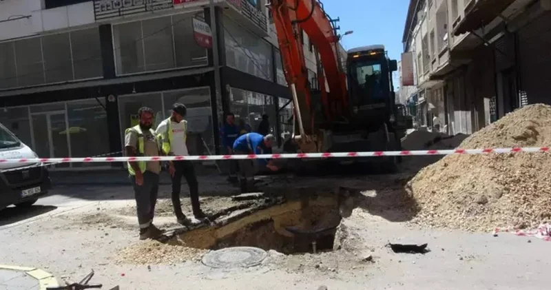 Kilis’te doğal gaz borusu patladı