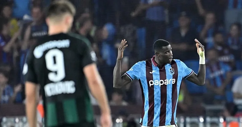 Trabzonspor da Onuachu idmana katılmadı!