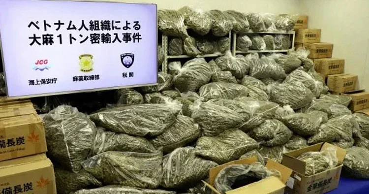 Japonya da uyuşturucu rekoru: Dev baskınla yakalandı
