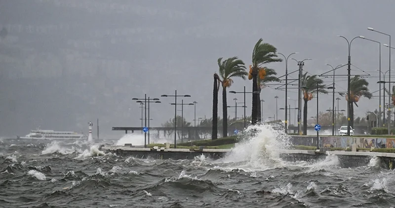 Rüzgar ve fırtına o seferleri iptal ettirdi