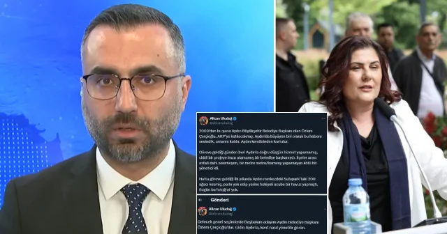 Now TV muhabiri Alican Uludağ’ın Özlem Çerçerlioğlu çelişkisi Gündem Haberleri