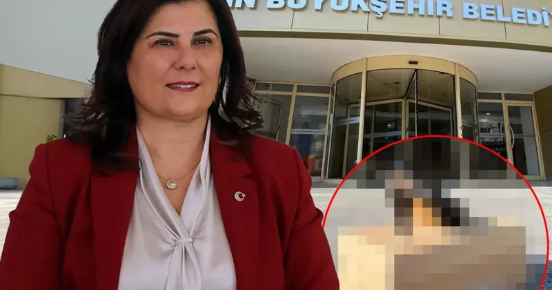 AK Parti ye geçen Çerçioğlu kırık topuklu ayakkabıyla protesto edildi