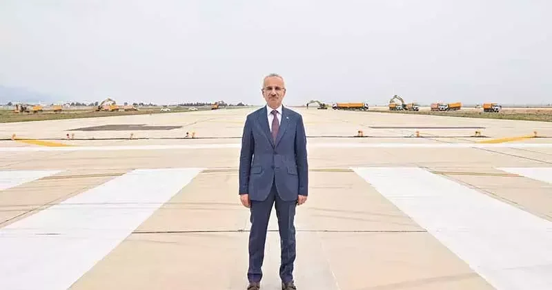 Hatay Havalimanı nda 1 inci etap çalışmaları tamamlanıyor