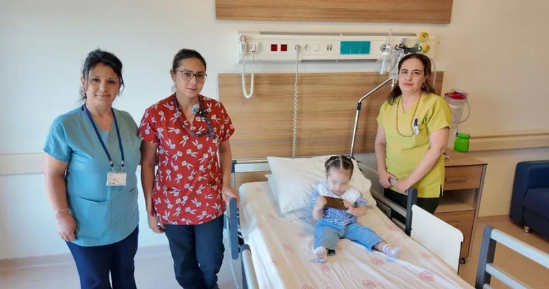 8 aylık bebeğin böbreğinden çıkanlar şoke etti