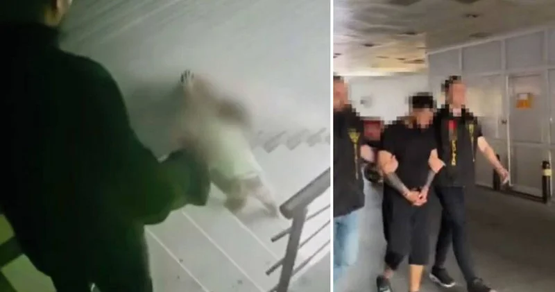 Kızını merdivenden iten baba iki ay yatmadan tahliye oldu
