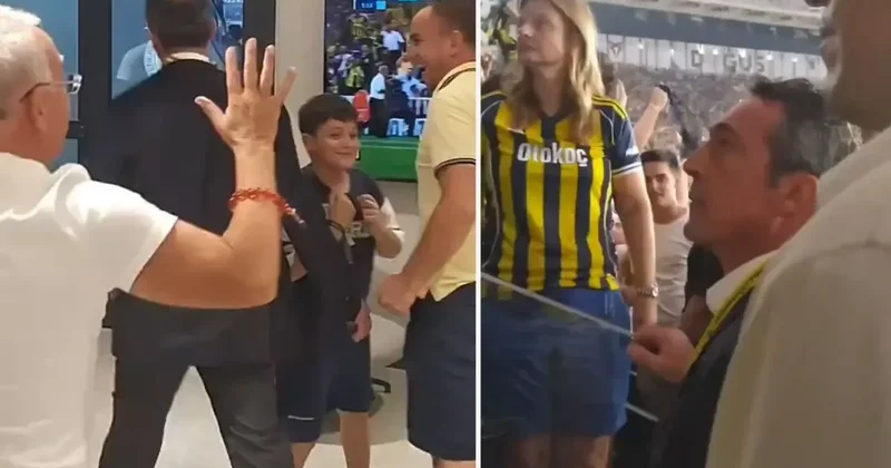 Jhon Duran ın attığı gole Ali Koç bakın nasıl tepki vermiş