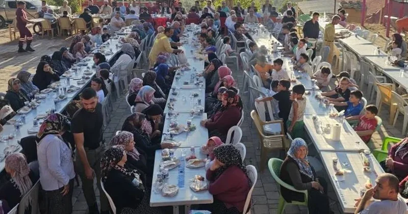 Adana da orman yangınları sona ersin diye kurban kesildi