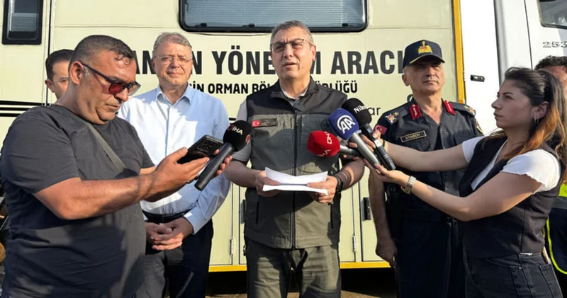 Mersin Valisi Toros, Silifke ve Anamur daki orman yangınlarına ilişkin açıklama yaptı