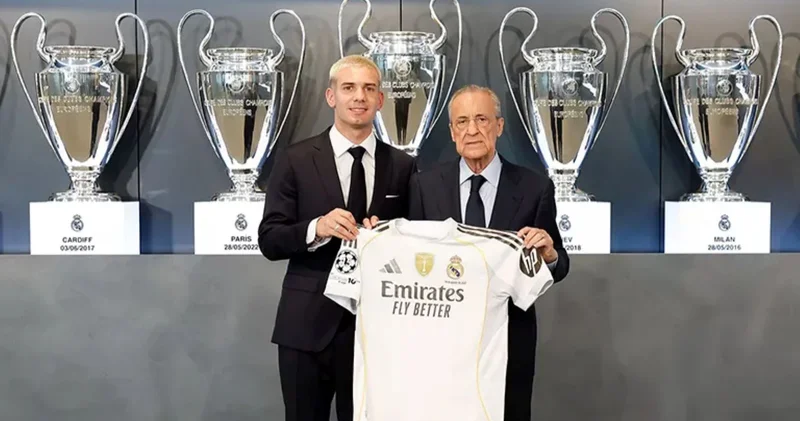18 ine bastığı gün Real Madrid e imza attı: Franco Mastantuono