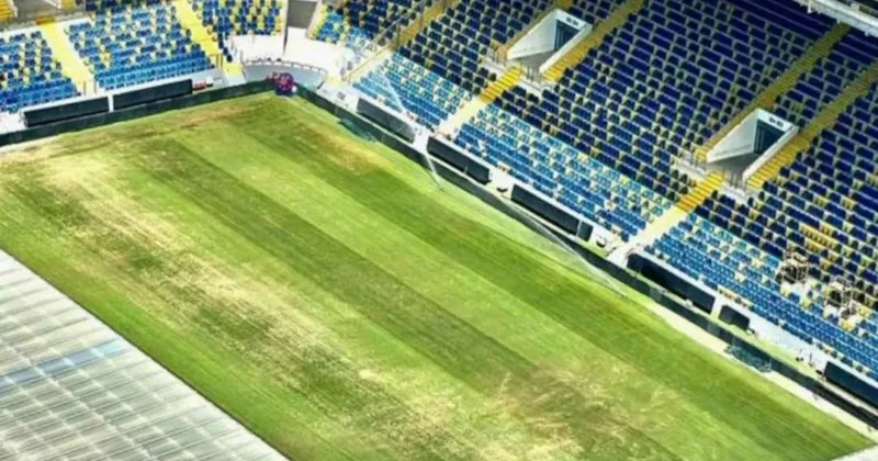 Eryaman Stadı nın zemini yenilendi