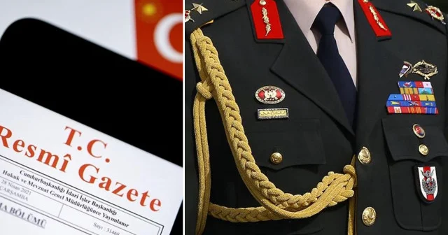 Resmi Gazete de yayımlandı: 185 general ve amiral ataması yapıldı Gündem Haberleri