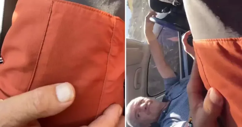 Otostop çeken genç, aracına bindiği adamın tacizini böyle kayda aldı