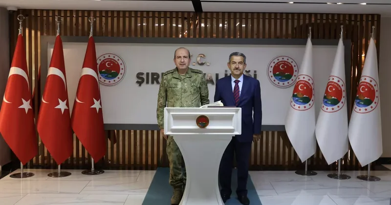 2. Ordu Komutanı Levent Ergün den Şırnak a sürpriz ziyaret