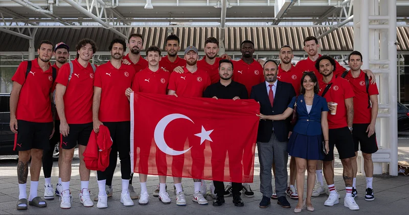A Milli Erkek Basketbol Takımı, hazırlık turnuvası için Almanya ya gitti