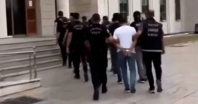 Hatay da uyuşturucu operasyonunda 10 şüpheli yakalandı VİDEO İZLE