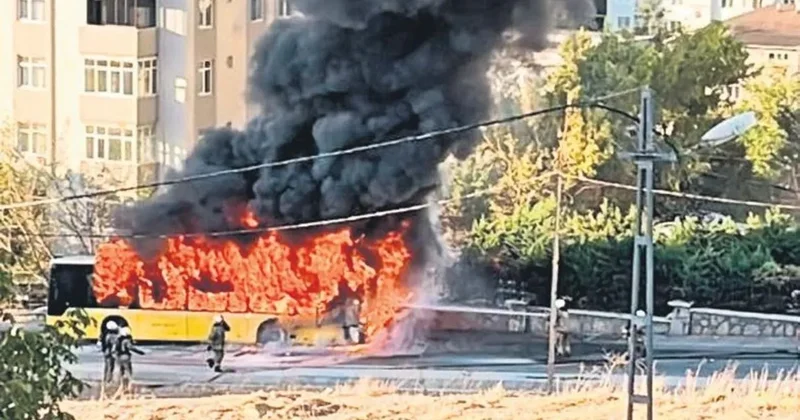 Yine İETT yine yangın