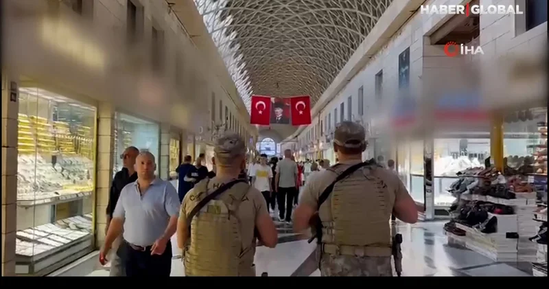 Kapalıçarşı da üst düzey önlem: Haraç istenen dükkan ve çevresini özel harekat timleri koruyor