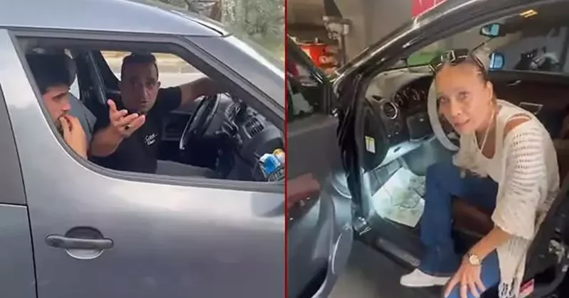 Takip cihazı taktırdığı iddia edildi! Trafikte eski eş belası kabusu oldu